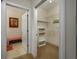 Hallway with access to bedroom and walk-in closet at 5090 Windsor Green Way # 104, Myrtle Beach, SC 29579