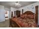 Spacious main bedroom with a king-size bed and en-suite bathroom at 5090 Windsor Green Way # 104, Myrtle Beach, SC 29579