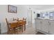 Small dining area with table and four chairs at 5601 North Ocean Blvd. # B-312, Myrtle Beach, SC 29577
