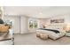 Airy main bedroom with a large window, comfortable bed, and stylish decor at 593 Haven View Way, Murrells Inlet, SC 29576