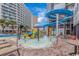 Gathering-friendly waterpark with colorful slides and splash zones, perfect for resort guests at 7200 N Ocean Blvd. # 314, Myrtle Beach, SC 29572