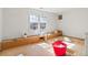 Unfinished bedroom with new flooring needing final touches at 9095 Highway 701 South, Conway, SC 29527