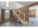 View of the interior staircase from the ground floor at 9095 Highway 701 South, Conway, SC 29527