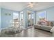 Living area with table and chairs and sofa at 9400 Shore Dr. # 311, Myrtle Beach, SC 29572