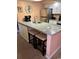 Kitchen with breakfast bar and modern appliances at 9550 Shore Dr. # 1721, Myrtle Beach, SC 29572
