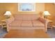 Living room with sofa and coffee table at 9550 Shore Dr. # 1721, Myrtle Beach, SC 29572