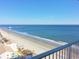Stunning ocean view with pier and sandy beach at 9550 Shore Dr. # 1721, Myrtle Beach, SC 29572