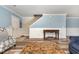 A living room features wainscoting and a marble coffee table at 100 Bendick Ct., Little River, SC 29566