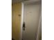 White door with keyless entry and room number at 1207 S Ocean Blvd. # 20205, Myrtle Beach, SC 29577