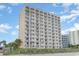 Oceanfront building with multiple levels and balconies at 1207 S Ocean Blvd. # 20205, Myrtle Beach, SC 29577