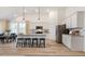 Modern kitchen featuring stainless steel appliances and a large kitchen island at 124 Tbd Sun Colony Blvd., Longs, SC 29568