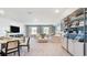 A spacious room with a TV and storage at 124 Tbd Sun Colony Blvd., Longs, SC 29568