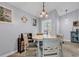 Charming dining room with a round table and four chairs at 1501 Saint George Ln., Myrtle Beach, SC 29588