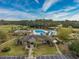 Community clubhouse and large community pool featuring ample parking at 1829 Wood Stork Dr., Conway, SC 29526