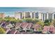 Aerial view of condo unit and nearby buildings at 203 Heron Marsh Dr. # 78, Pawleys Island, SC 29585