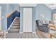 Stairs leading to the upper level of the home at 203 Heron Marsh Dr. # 78, Pawleys Island, SC 29585