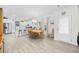 Bright kitchen and dining area with stainless steel appliances and hardwood floors at 2602 Blue Crane Circle # 101, Myrtle Beach, SC 29577