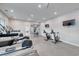 Modern gym with various fitness equipment, including treadmills and stationary bikes at 336 Happy Valley Dr., Myrtle Beach, SC 29588