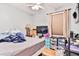 Bedroom with a king-size bed and window at 3657 Highway 472, Conway, SC 29526