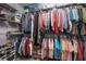 Organized walk-in closet with ample storage space for clothing, shoes, and accessories at 440 Craigflower Ct., Longs, SC 29568