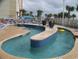 Relaxing lazy river perfect for floating and cooling off at 5300 N Ocean Blvd. # 1005, Myrtle Beach, SC 29577
