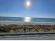 Panoramic ocean view from condo balcony at 5300 N Ocean Blvd. # 1005, Myrtle Beach, SC 29577