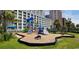 Playground with various activities for of all ages at 5300 N Ocean Blvd. # 1005, Myrtle Beach, SC 29577