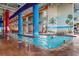 Large indoor pool area with multiple pools at 5300 N Ocean Blvd. # 1005, Myrtle Beach, SC 29577