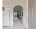 Bright entryway with archway leading to living area at 5825 Catalina Dr. # 332, North Myrtle Beach, SC 29582