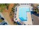 Community pool with plenty of lounge chairs at 5825 Catalina Dr. # 332, North Myrtle Beach, SC 29582