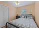 Bedroom with double bed, dresser and built in closet at 6001-1830A S Kings Highway, Myrtle Beach, SC 29575