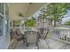 Relaxing deck with seating area and view of surrounding homes at 6001-1830A S Kings Highway, Myrtle Beach, SC 29575