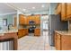 Well-equipped kitchen with stainless steel appliances, granite countertops, tile backsplash, and ample storage at 720 Dove Haven Ln., Myrtle Beach, SC 29579