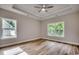 Spacious bedroom featuring hardwood flooring and natural light at 106 Riverwatch Dr., Conway, SC 29527