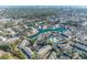 Panoramic aerial view of a lush residential community with ponds and amenities at 1061 Pinwheel Loop # 1061, Myrtle Beach, SC 29577