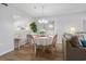 Dining area with a table and chairs, adjacent to kitchen at 108 Rothbury Circle # 207, Myrtle Beach, SC 29572