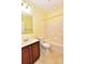 Full bathroom with a vanity, toilet and shower-tub combo at 118 Birch N Coppice Dr. # 3, Surfside Beach, SC 29575