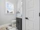 Bathroom featuring designer rug and vanity at 1196 Fiddlehead Way, Myrtle Beach, SC 29579