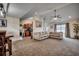 Bright and airy living room with neutral walls, a comfortable sectional, and an open layout at 124 Blue Jacket Dr., Galivants Ferry, SC 29544