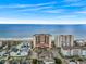 Excellent beachfront view of the condo complex with ocean in background at 1321 S Ocean Blvd. # 1101, North Myrtle Beach, SC 29582