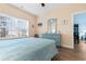 Bedroom with an inviting atmosphere and bright natural light at 136 Birch N Coppice Dr. # 11, Surfside Beach, SC 29575