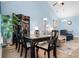 Elegant dining area featuring a glass-top table and comfortable seating at 136 Birch N Coppice Dr. # 11, Surfside Beach, SC 29575