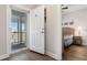 The entryway of this home leads to a screened porch and a bedroom at 136 Birch N Coppice Dr. # 11, Surfside Beach, SC 29575