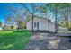 Side view of house and backyard at 1500 Docksider Ct., Surfside Beach, SC 29575