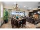 Bright dining area with large windows and water views at 1601 Waterway Dr., North Myrtle Beach, SC 29582