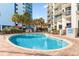 Outdoor swimming pool featuring a sun deck and lounge chairs at 2700 N Ocean Blvd. # 253, Myrtle Beach, SC 29577