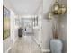 Hallway with hard surface flooring and light neutral walls at 3713 Park Pointe Ave., Little River, SC 29566