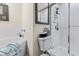 Bathroom featuring a shower and tub combination with white tile at 4396 Baldwin Ave. # 94, Little River, SC 29566