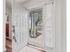 Inviting entryway with a view of the outdoor landscape and manicured garden at 4396 Baldwin Ave. # 94, Little River, SC 29566
