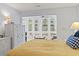 Bedroom with natural light, white dresser and a ceiling fan at 4396 Baldwin Ave. # 94, Little River, SC 29566